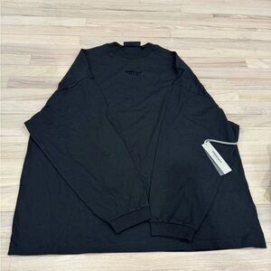 Men's Black Long ESSENTIALS Shirt